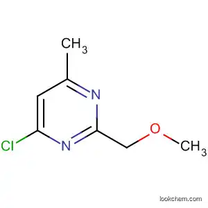 Molecular Structure of 3122-80-3 (Pyrimidine, 4-chloro-2-(methoxymethyl)-6-methyl-)