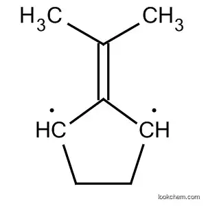 Molecular Structure of 32553-01-8 (1,3-Cyclopentanediyl, 2-(1-methylethylidene)-)