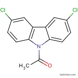 Molecular Structure of 33633-88-4 (9H-Carbazole, 9-acetyl-3,6-dichloro-)