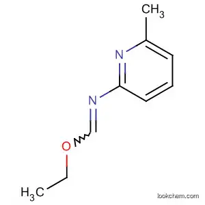 Molecular Structure of 33842-52-3 (Methanimidic acid, N-(6-methyl-2-pyridinyl)-, ethyl ester)