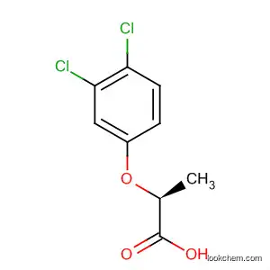 Molecular Structure of 33995-26-5 (propanoic acid, 2-(3,4-dichlorophenoxy)-, (2S)-)