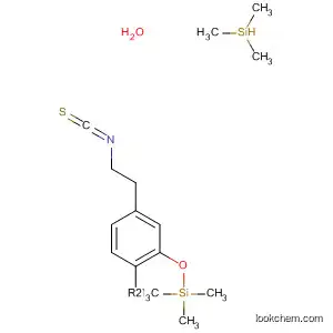 [4-(2-이소티오시아네이토에틸)-1,2-페닐렌]비스(옥시)비스(트리메틸실란)