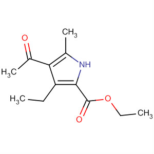 1H-Pyrrole-2-carboxylic acid, 4-acetyl-3-ethyl-5-methyl-, ethyl ester