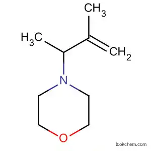 Molecular Structure of 37857-38-8 (Morpholine,  4-(1,2-dimethyl-2-propenyl)-  (9CI))