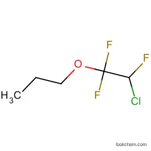 Molecular Structure of 380-43-8 (Propane, 1-(2-chloro-1,1,2-trifluoroethoxy)-)