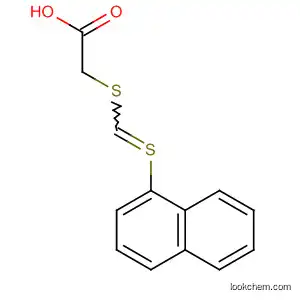 Molecular Structure of 38204-38-5 (Acetic acid, [(1-naphthalenylthioxomethyl)thio]-)