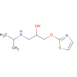 2-Propanol, 1-[(1-methylethyl)amino]-3-(2-thiazolyloxy)-