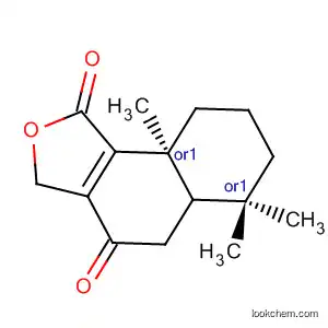 Naphtho[1,2-c]furan-1,4(3H,5H)-dione,
5a,6,7,8,9,9a-hexahydro-6,6,9a-trimethyl-, trans-