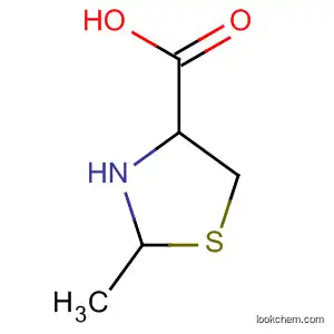 Molecular Structure of 4165-32-6 (4-Thiazolidinecarboxylicacid,2-methyl-(6CI,7CI,8CI,9CI))