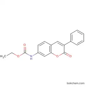 (2-Oxo-3-phenyl-2H-1-benzopyran-7-yl)carbamic acid ethyl ester