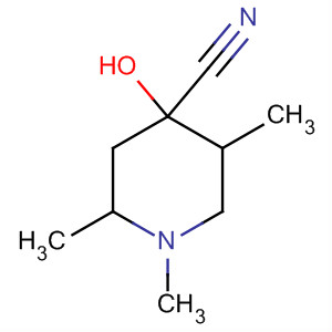 4-Piperidinecarbonitrile, 4-hydroxy-1,2,5-trimethyl-