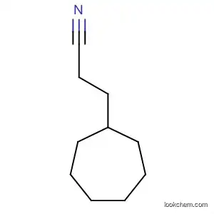 Molecular Structure of 4448-80-0 (Cycloheptanepropanenitrile)