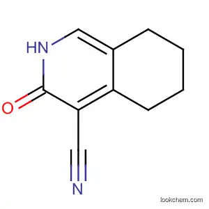Molecular Structure of 53661-31-7 (3-oxo-2,3,5,6,7,8-hexahydro-4-isoquinolinecarbonitrile(SALTDATA: FREE))
