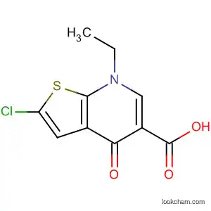2-Chloro-7-ethyl-4-oxo-4,7-dihydrothieno[2,3-b]pyridine-5-carboxylic acid