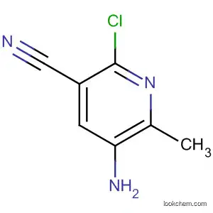 Molecular Structure of 57183-29-6 (5-amino-2-chloro-6-methyl-nicotinonitrile)