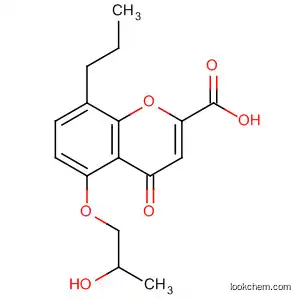 5-(2-ヒドロキシプロポキシ)-4-オキソ-8-プロピル-4H-クロメン-2-カルボン酸