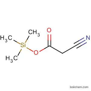 Molecular Structure of 60511-70-8 (Cyanoacetic acid trimethylsilyl ester)