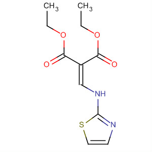 Propanedioic acid, [(2-thiazolylamino)methylene]-, diethyl ester