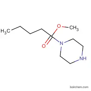 Molecular Structure of 62522-30-9 (1-Piperazinepentanoic acid, methyl ester)