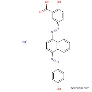 2- 히드 록시 -5-[[4-[(4- 히드 록시 페닐) 아조] -1- 나프 탈 레닐] 아조] 벤조산 나트륨 염