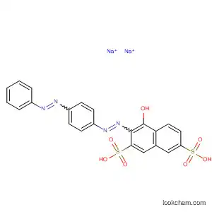 4- 히드 록시 -3-[[4- (페닐 아조) 페닐] 아조] 나프탈렌 -2,7- 디설 폰산이 나트륨 염