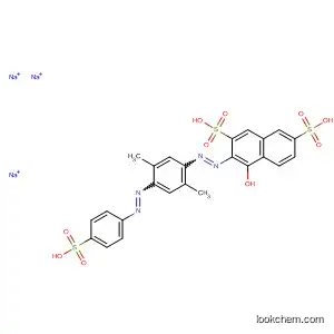 4-하이드록시-3-[[2,5-디메틸-4-[(4-소디오술포페닐)아조]페닐]아조]나프탈렌-2,7-디술폰산 이나트륨염