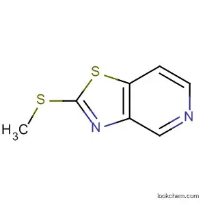 Molecular Structure of 65128-67-8 (2-(Methylthio)thiazolo[4,5-c]pyridine)
