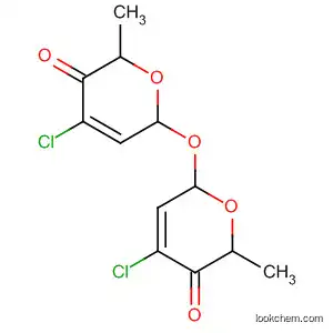 2H-Pyran-3(6H)-one, 6,6'-oxybis[4-chloro-2-methyl-
