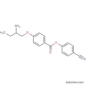 p-(2-Methylbutoxy)benzoic acid p-cyanophenyl ester