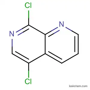 Molecular Structure of 67967-18-4 (5,8-dichloro-1,7-naphthyridine)