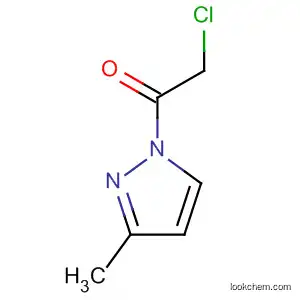 1H-피라졸, 1-(클로로아세틸)-3-메틸-(9CI)