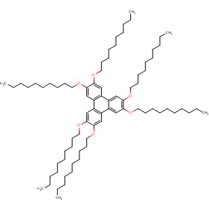 Triphenylene, 2,3,6,7,10,11-hexakis(decyloxy)-                                                                                                                                                          