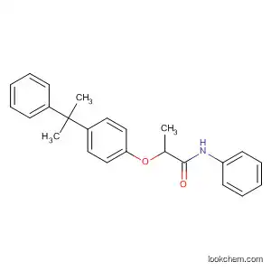 Molecular Structure of 70757-70-9 (Propanamide, 2-[4-(1-methyl-1-phenylethyl)phenoxy]-N-phenyl-)
