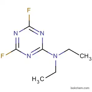 Molecular Structure of 708-98-5 (2-(Diethylamino)-4,6-difluoro-1,3,5-triazine)