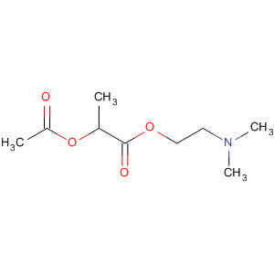 2-Acetoxypropionic acid 2-(dimethylamino)ethyl ester