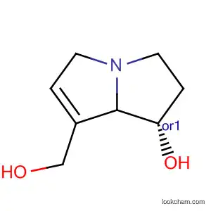 Molecular Structure of 73466-19-0 (1H-Pyrrolizine-7-methanol, 2,3,5,7a-tetrahydro-1-hydroxy-, trans-)