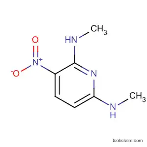Molecular Structure of 73895-39-3 (N*2*,N*6*-DiMethyl-3-nitro-pyridine-2,6-diaMine)
