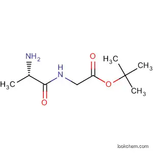 Molecular Structure of 74098-65-0 (Glycine, N-D-alanyl-, 1,1-dimethylethyl ester)