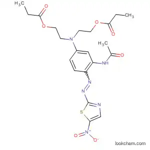 5-ニトロ-2-[2-アセチルアミノ-4-ジ(2-プロピオニルオキシエチル)アミノフェニルアゾ]チアゾール