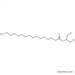 Molecular Structure of 7739-59-5 (Hexadecanoic acid, 2-bromo-1-(bromomethyl)ethyl ester)