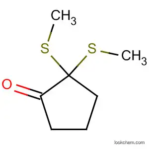 2,2-Bis(methylsulfanyl)cyclopentan-1-one