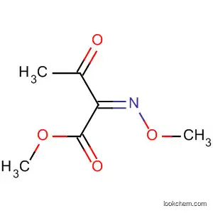 Molecular Structure of 80350-55-6 ((Z)-2-(MethoxyiMino)-3-oxobutanoic Acid Methyl Ester)