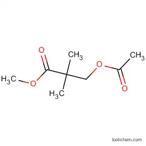 Molecular Structure of 81778-04-3 (Propanoic acid, 3-(acetyloxy)-2,2-dimethyl-, methyl ester)