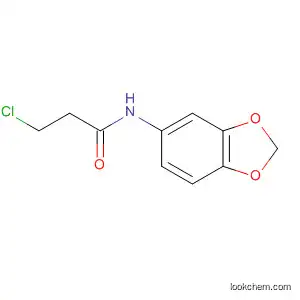 N-(1,3-BENZODIOXOL-5-YL)-3-클로로프로판아미드