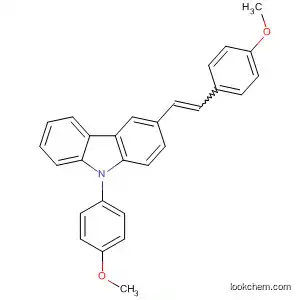 9-(4-メトキシフェニル)-3-(4-メトキシスチリル)-9H-カルバゾール