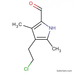 1H-Pyrrole-2-carboxaldehyde, 4-(2-chloroethyl)-3,5-dimethyl-