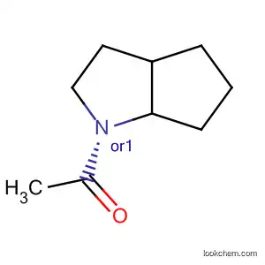 사이클로펜타[b]피롤, 1-아세틸옥타하이드로-, 시스-(9CI)