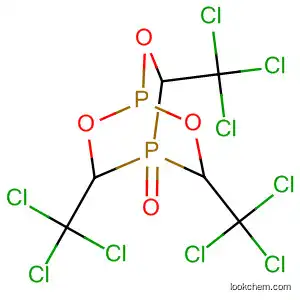 Molecular Structure of 87981-30-4 (2,6,7-Trioxa-1,4-diphosphabicyclo[2.2.2]octane,
3,5,8-tris(trichloromethyl)-, 4-oxide)