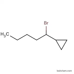 Molecular Structure of 88106-30-3 (Cyclopropane, (1-bromopentyl)-)