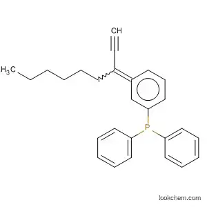 Molecular Structure of 88373-41-5 (Phosphorane, 3-nonynylidenetriphenyl-)